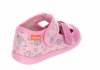 MILAMI 118 BR-62 PINK kapcie dziewczęce różowe na rzepy